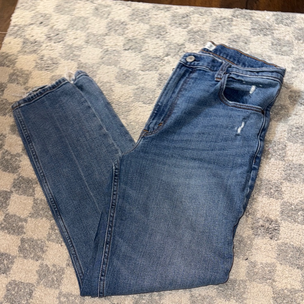 Abercrombie & Fitch Women's Blue Skinny Jeans